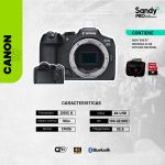 COMBO 95 - CANON EOS R7 BODY + MEMORIA 64GB + ESTUCHE