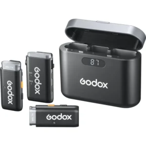 MICROFONO PECHERO INALAMBRICO GODOX WEC 2 PARA CAMARAS Y SMARTPHONES