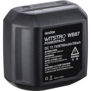 BATERIA GODOX WB87 PARA FLASH PORTABLE GODOX WITSTRO AD600 PORTATIL Y TODO EN UNO