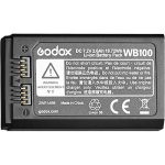 BATERIA GODOX WB100 PARA FLASH PORTABLE GODOX AD100PRO DE 100W DE BOLSILLO